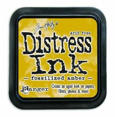 Ranger Distress Inks pad - fossilized amber - stamp pad - Tim Holtz (TIM43225) 