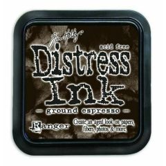 Ranger Distress Inks pad - ground expresso - stamp pad - Tim Holtz (TIM43270) 