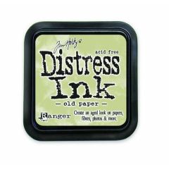 Ranger Distress Inks pad - old paper - stamp pad - Tim Holtz (TIM19503) 