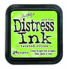 Ranger Distress Inks pad - twisted citron - stamp pad - Tim Holtz (TIM43294) 