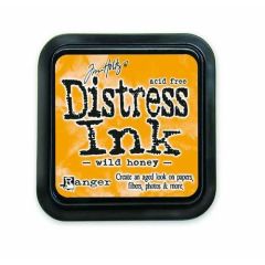 Ranger Distress Inks pad - wild honey - stamp pad - Tim Holtz (TIM27201) 