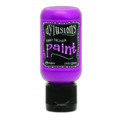 Ranger Dylusions Paint Flip Cap Bottle 29ml - Funky Fuchsia DYQ70498 *