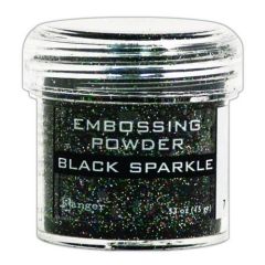 Ranger Embossing Powder 34ml - black sparkle EPJ37460