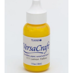 Tsukineko • VersaCraft Reinker Navulling Inkt Lemon Yellow (RVK-111) *