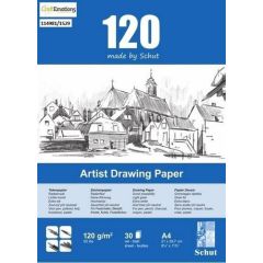 Schut Artist Drawing Paper 120 gram A4 bloc a 30 vel (114981/1529)