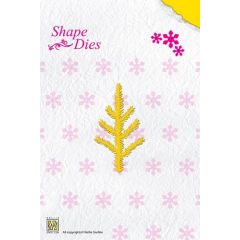 Shape Dies - Christmas pine branch (SD021) (AFGEPRIJSD)