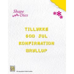 Shape Dies - Danish texts (SD034) (AFGEPRIJSD)