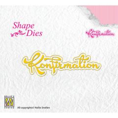 Shape Dies - Text Korfirmation (SD081) (AFGEPRIJSD)