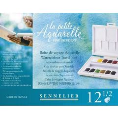 Sennelier La Petite Aquarelle set 12 halve napjes (N131680.00)