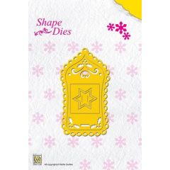 Shape Dies - Christmas label (SD014) (AFGEPRIJSD)