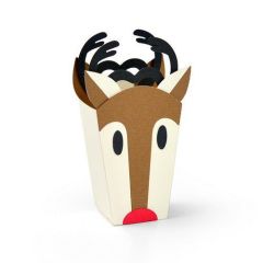 Sizzix Thinlits Die Set - 6PK Reindeer Bag 663609 (07-19) (AFGEPRIJSD)