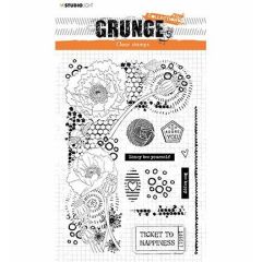 SL Clear Stamp Elements Grunge Collection 210x148mm nr.42