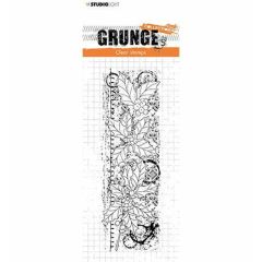 SL Clear Stamp Christmas branches Grunge 52x148x3mm 1 PC nr.99