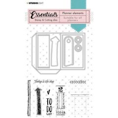 SL Stamp & Cutting Die Planner elements Planner Essentials 110x140mm nr.02