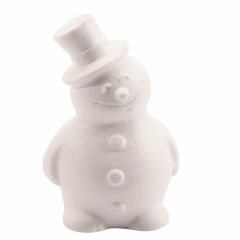 Vaessen Creative • Piepschuim sneeuwman 17cm (21340)