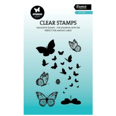 Studio Light • Essentials Clear Stamp Butterfly - STAMP738 *