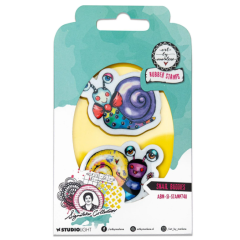 Studio Light • Art by Marlene Cling Stamp Snail Buddies - STAMP748 *