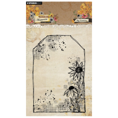Studio Light • Sweet Bee Memories Clear Stamp Tag Florals - STAMP791 *