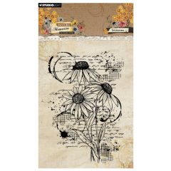 Studio Light • Sweet Bee Memories Clear Stamp Echinacea - STAMP792 *