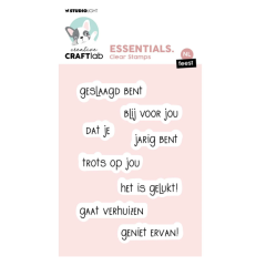 Creative Craftlab • Essentials Clear Stamp ik vind je lief - STAMP801 *