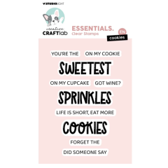 Creative Craftlab • Essentials Clear Stamp Cookies - STAMP802 *