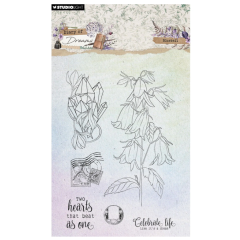 Studio Light • Diary Of Dreams Clear Stamps Blue Bell - STAMP808 *