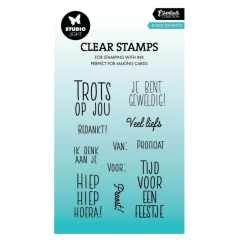 Studio Light • Essentials Clear Stamp Je Bent Geweldig - STAMP810 *