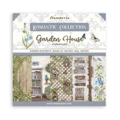 Stamperia Romantic Garden House 12x12 Inch Paper Pack (SBBL102)