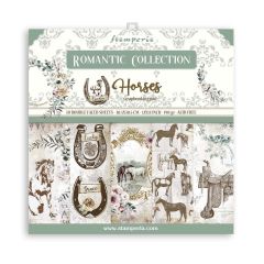 Stamperia Romantic Horses 12x12 Inch Paper Pack (SBBL90)