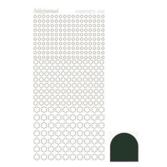 Hobbydots stickervel 008 - Christmas Green (Mirror)