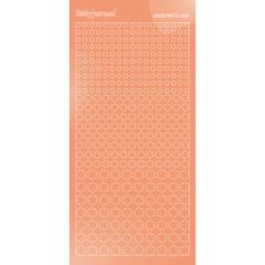 Hobbydots stickervel 008 - Salmon (Mirror)