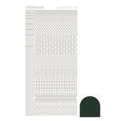 Hobbydots stickervel 015 - Christmas Green (Mirror)