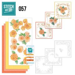 Stitch and Do 057 - Oranje rozen