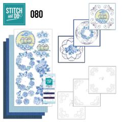 Stitch and Do 080 Vintage bloemen