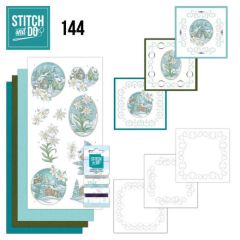 Stitch and Do 144 - Yvonne Creations - Wintertime - Edelweis