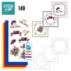 Stitch and Do 149 - Precious Marieke - Romantic Roses Omschrijving