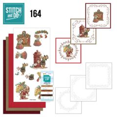Stitch and Do 165 - Jeanine's Art - Christmas Cottage                    