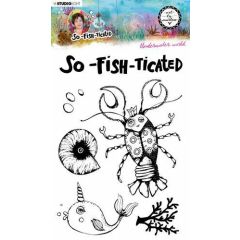 Studio Light By Marlene Clear Stamp So-Fish-Ticated nr.10 ABM-SFT-STAMP10 A5  *