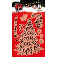 ABM Clear Stamp Christmas Tree Essentials 148x210x1mm 1 PC nr.82