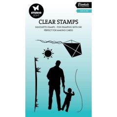 Studio Light Clear Stamp Dad & Kid Essentials nr.666 SL-ES-STAMP666 62x93mm (117018/0817) *