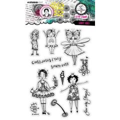 Studio Light Clear Stamp Fancy girls Signature Coll. nr.638 ABM-SI-STAMP638 148x210x3mm *