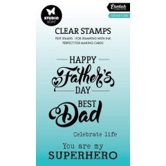 Studio Light Clear Stamp Fathersday Essentials nr.669 SL-ES-STAMP669 62x93mm (117018/0820) *