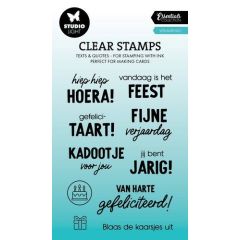 Studio Light Clear stamp Verjaardag Essentials nr.639 SL-ES-STAMP639 74x105x3mm  (117018/0718) *