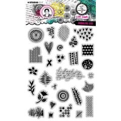 Studio Light Cling Stamp Journaling deco Signature Coll. nr.689 ABM-SI-STAMP689 148x210mm (117018/0766) *