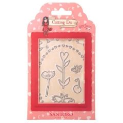 Studio Light Cutting Dies Hearts, butterfl.&flow. Gorjuss Essent. nr.804 GOR-ES-CD804 82x130mm *