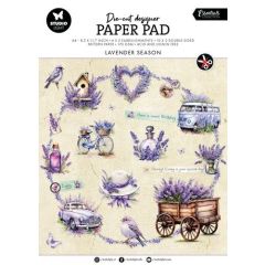 Studio Light Die-cut Paper Pad Lavender season Essent. nr.167 SL-ES-DCPP167 294x210mm (117018/0741) *