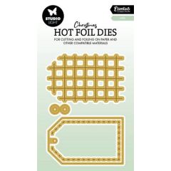Studio Light Hot Foil Dies Label Essentials nr.04 SL-ES-HFCD04 65x95x1mm *