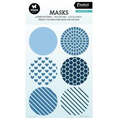 Studio Light Mask Circle pattern Essentials nr.277 SL-ES-MASK277 150x210mm (117018/0776) *