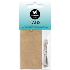 Studio Light Tags Medium Consumables nr.03 SL-CO-TAG03 40x80x5mm (117018/0716) *