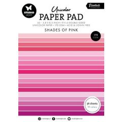 Studio Light Pattern paper pad Shades of pink Ess. nr.163 SL-ES-PPP163 148x210x8mm (117018/0711) *